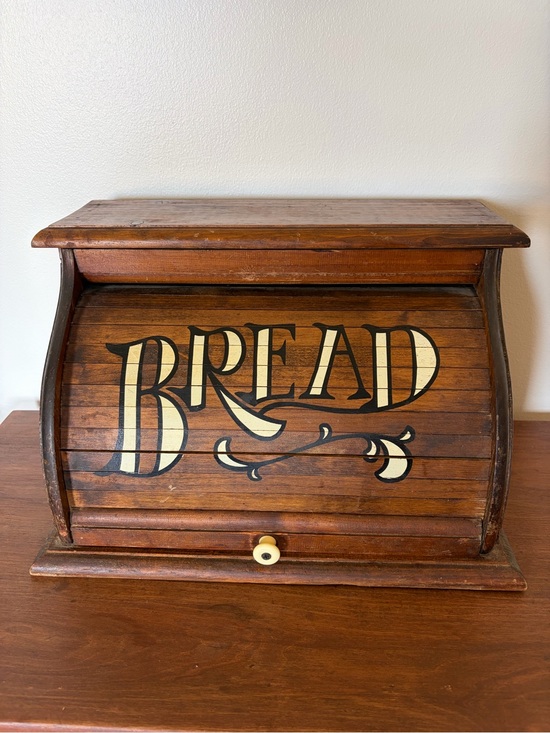 Vintage Other - Antique primitive bread box